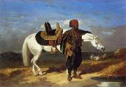 unknow artist Arab or Arabic people and life. Orientalism oil paintings 585 oil on canvas